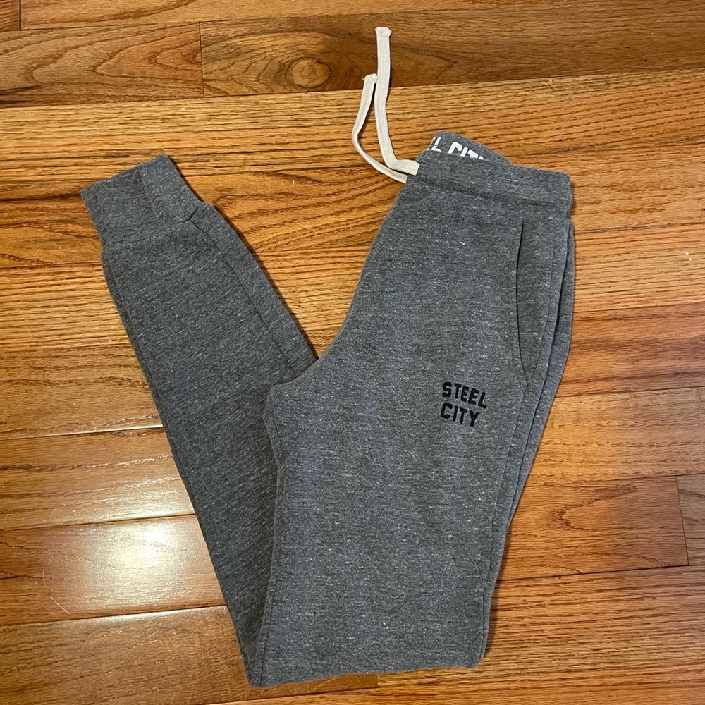 Steel City Unisex Gray Joggers